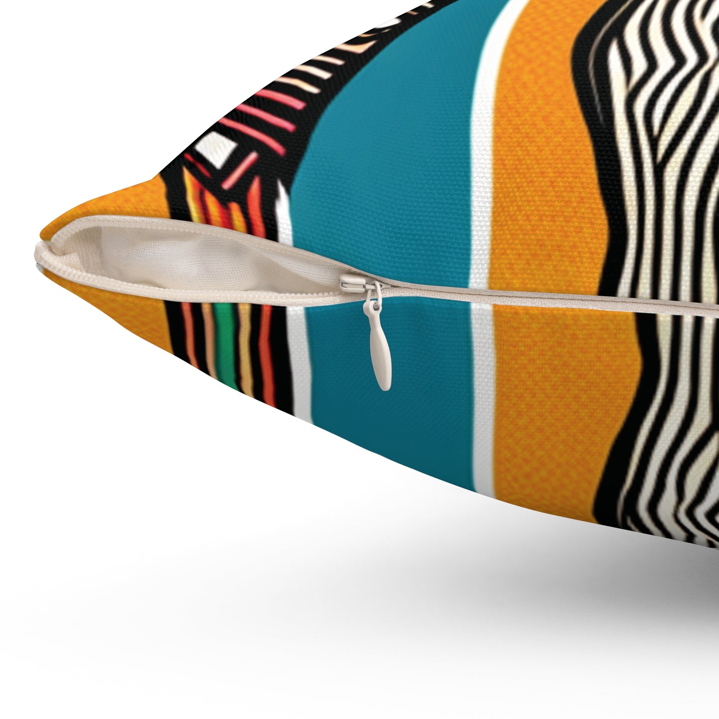 African Colours Square Pillow