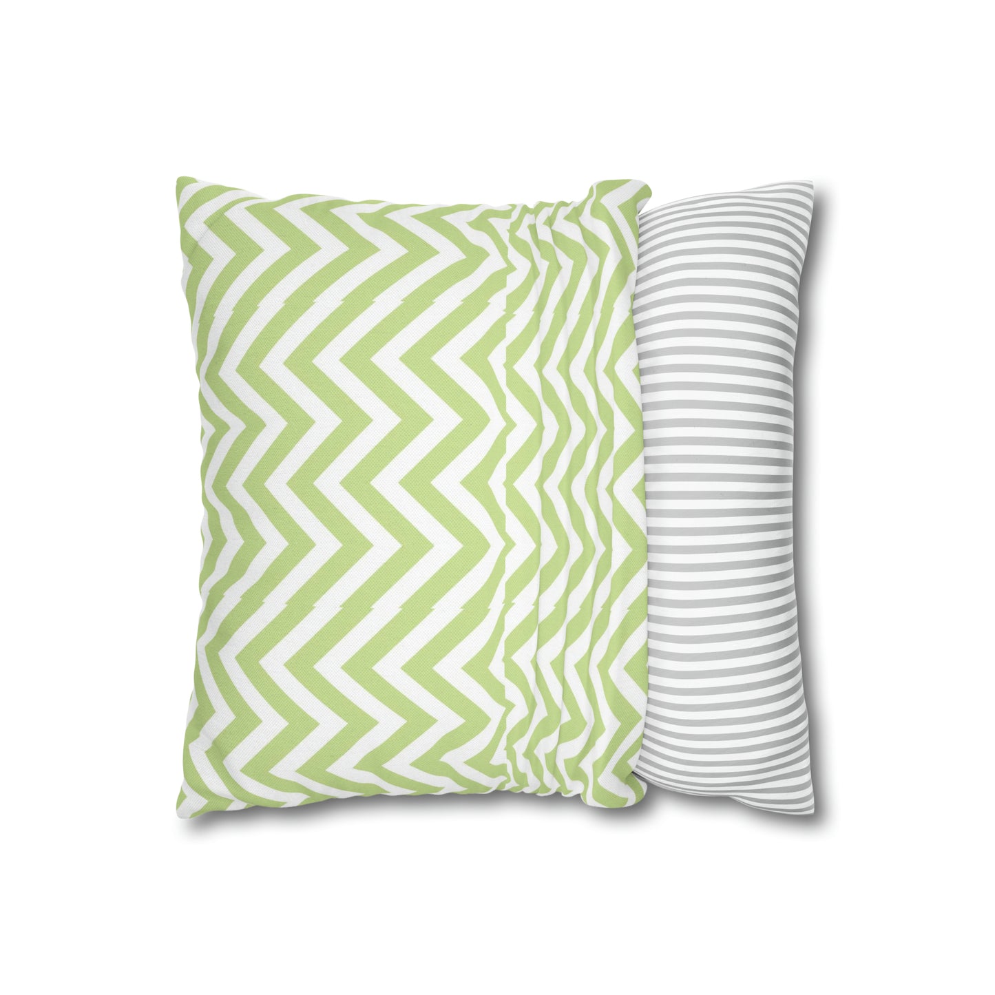 Green Patterned Pillow Case