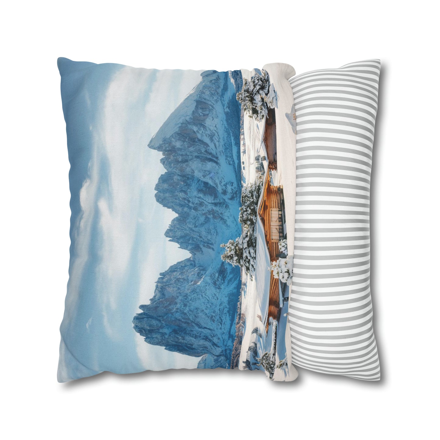 Winter House Pillow Case