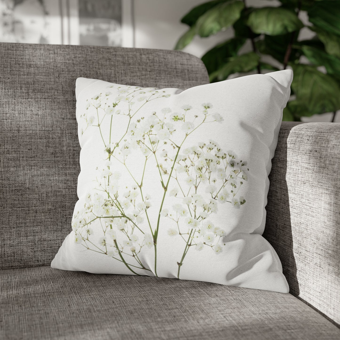 Flower Square Pillow