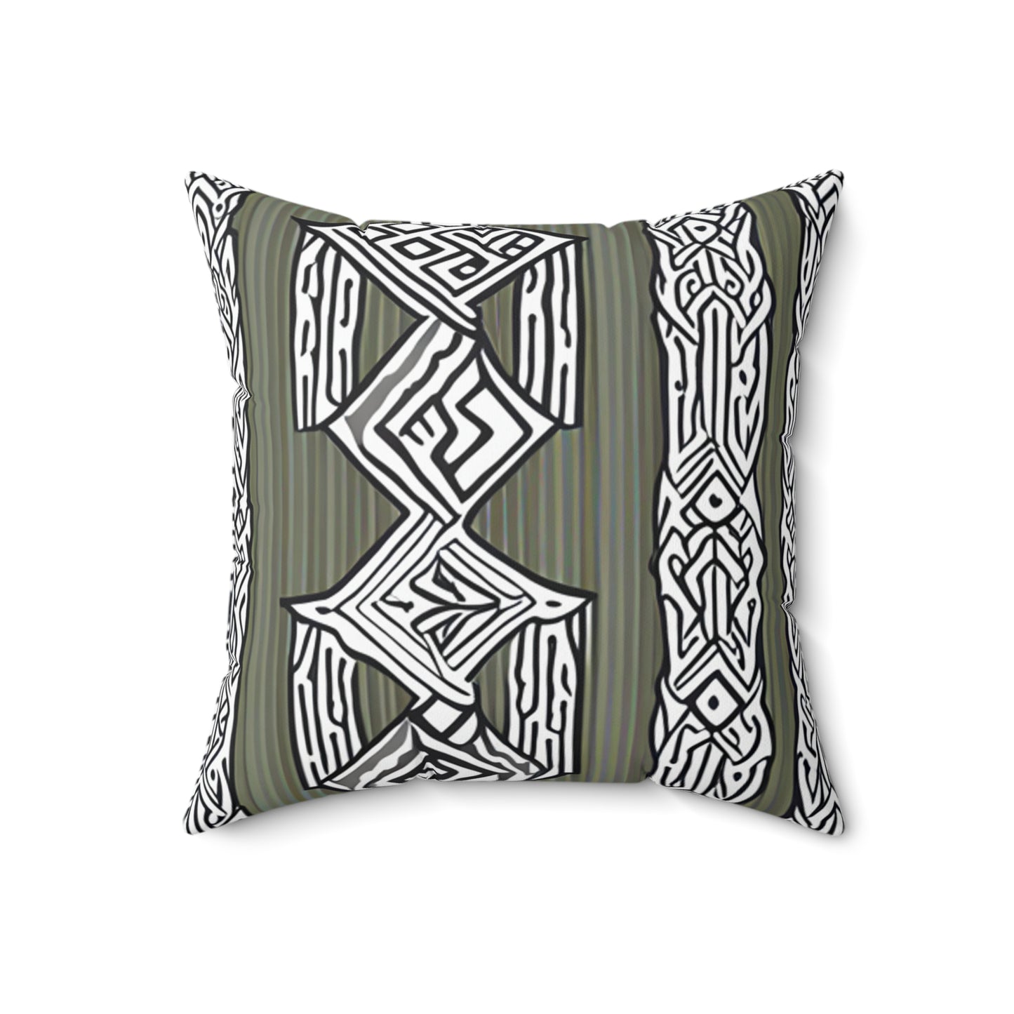 Faux Suede Square Pillow