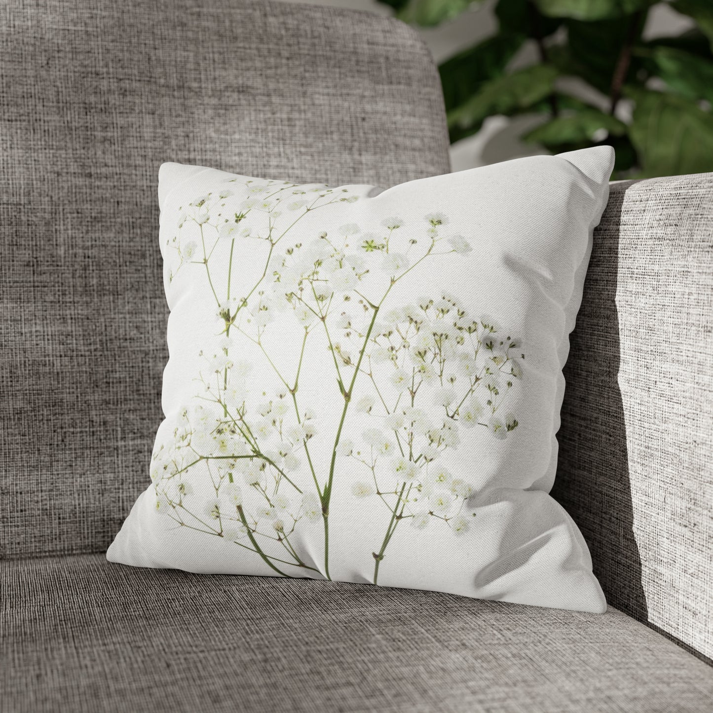 Flower Square Pillow