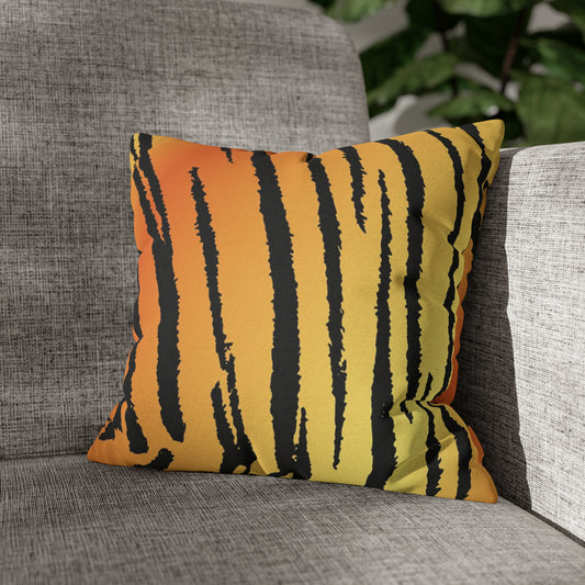 Tiger Patterned Pillow Case