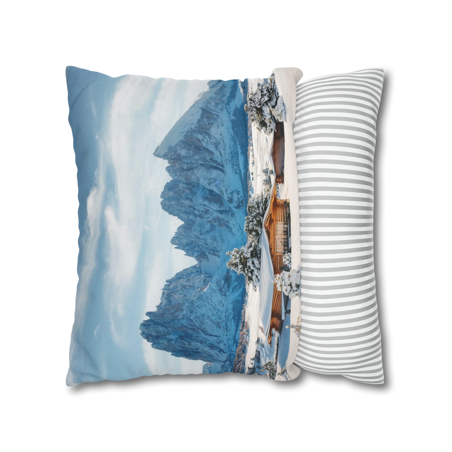 Winter House Pillow Case