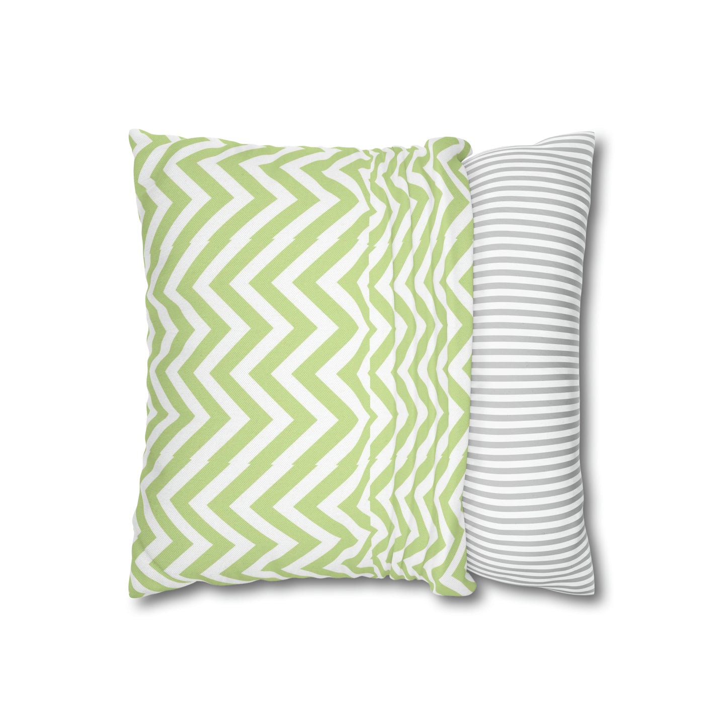 Green Patterned Pillow Case