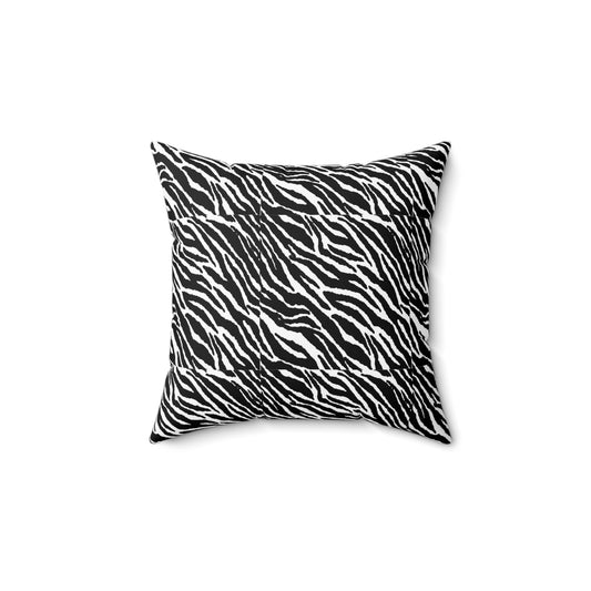 Zebra Style Square Pillow