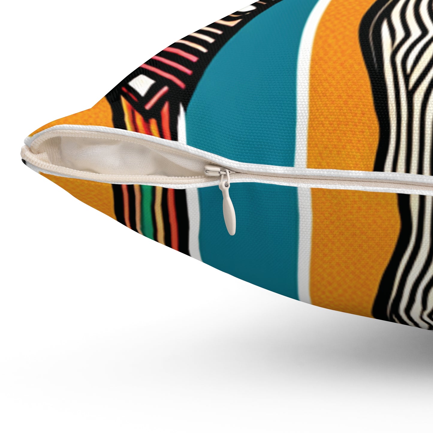 African Colours Square Pillow