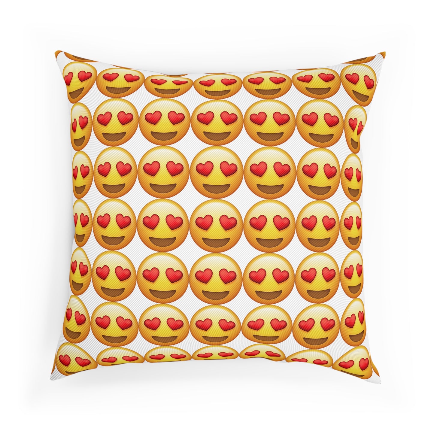 Emoji Heart Cushion