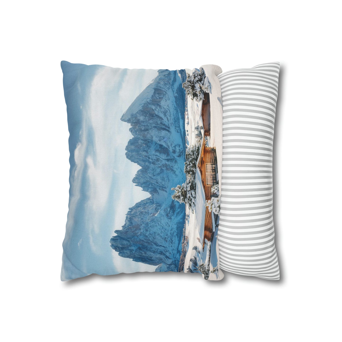 Winter House Pillow Case