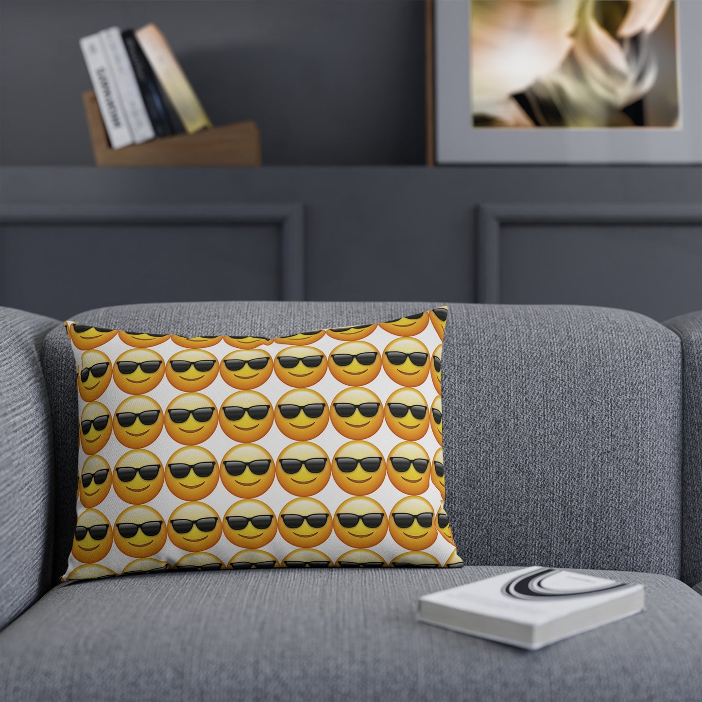 Emoji Shades Cushion