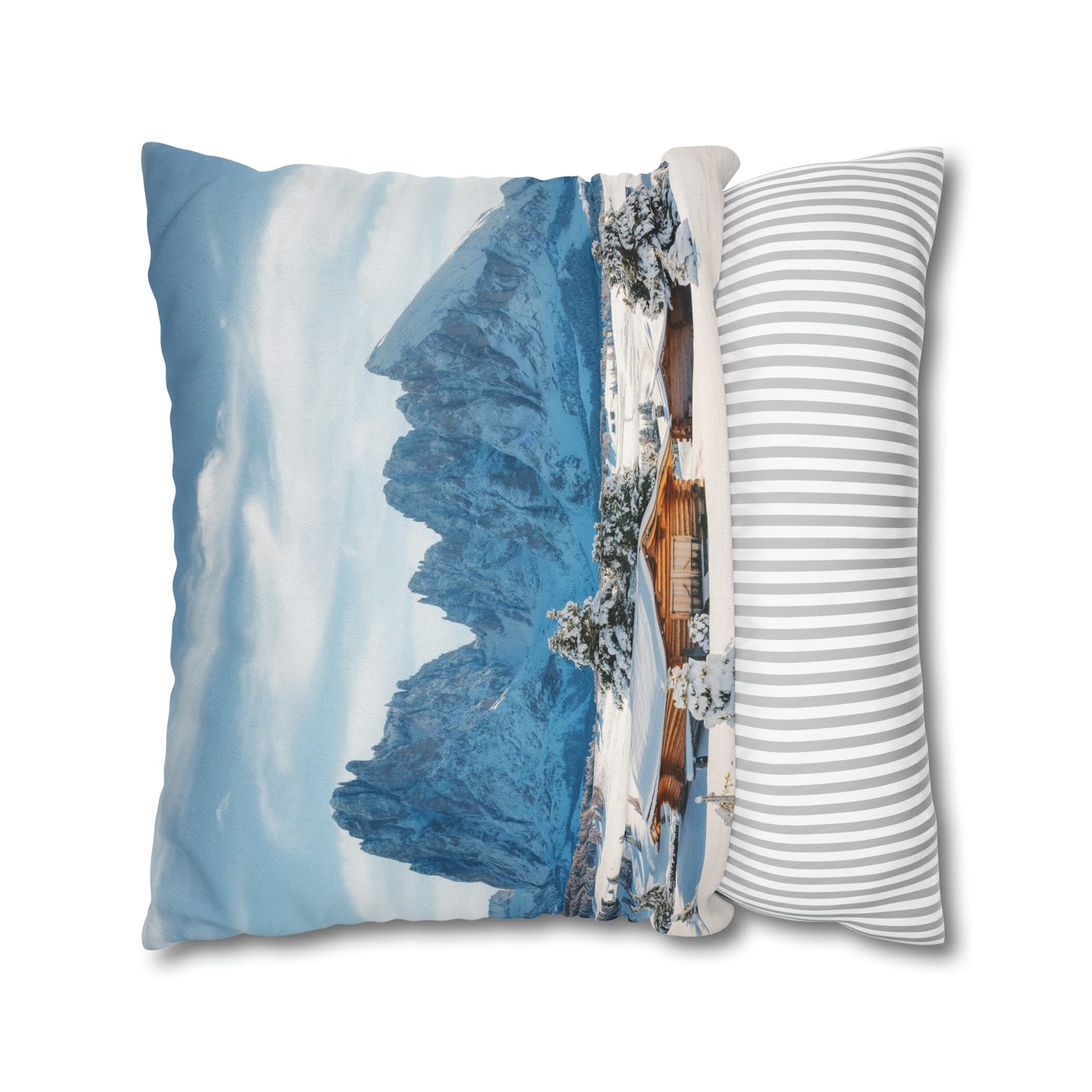 Winter House Pillow Case