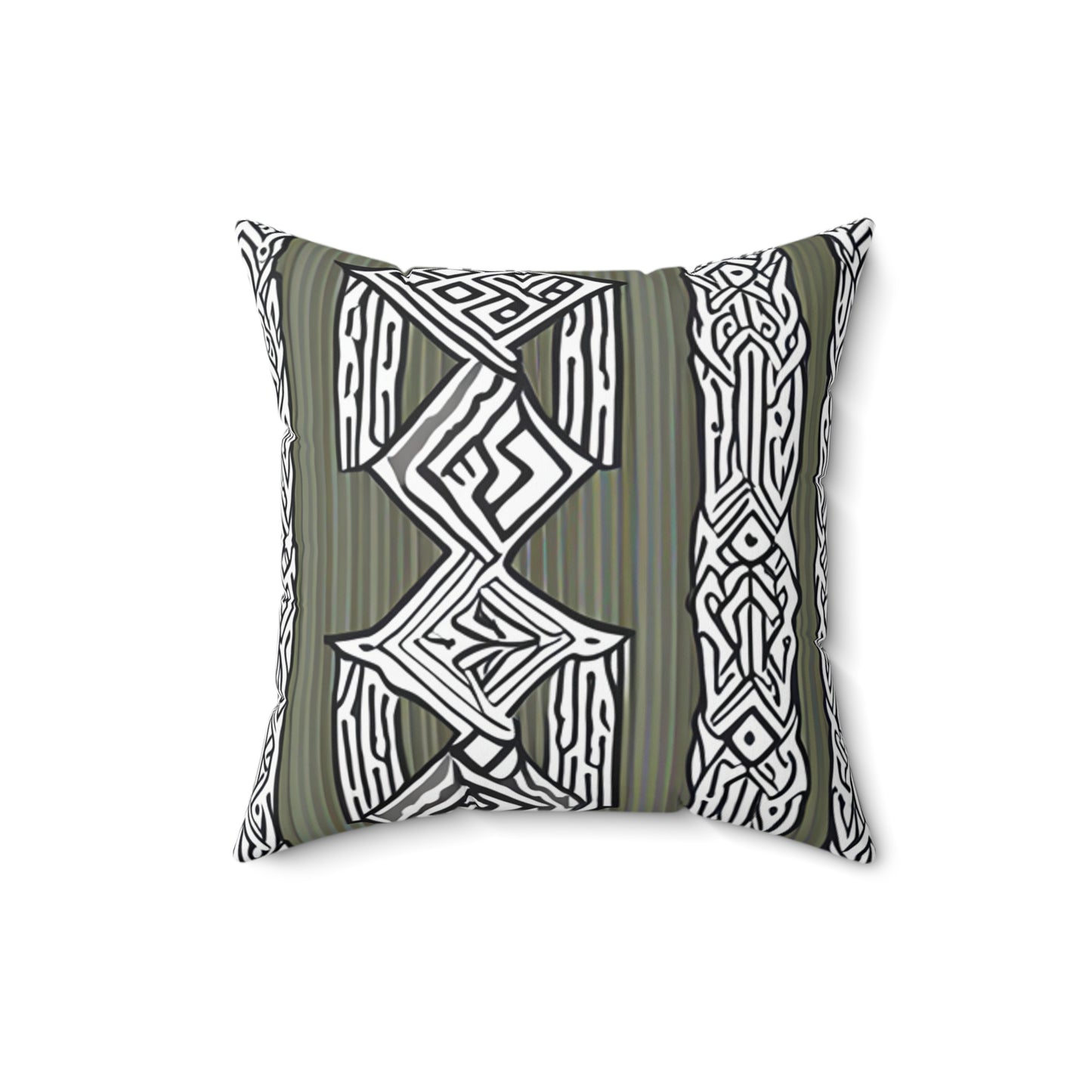 Faux Suede Square Pillow