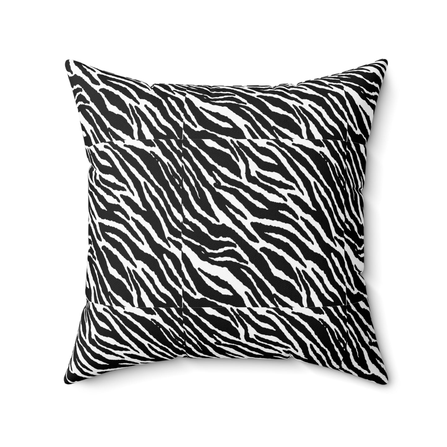 Zebra Style Square Pillow