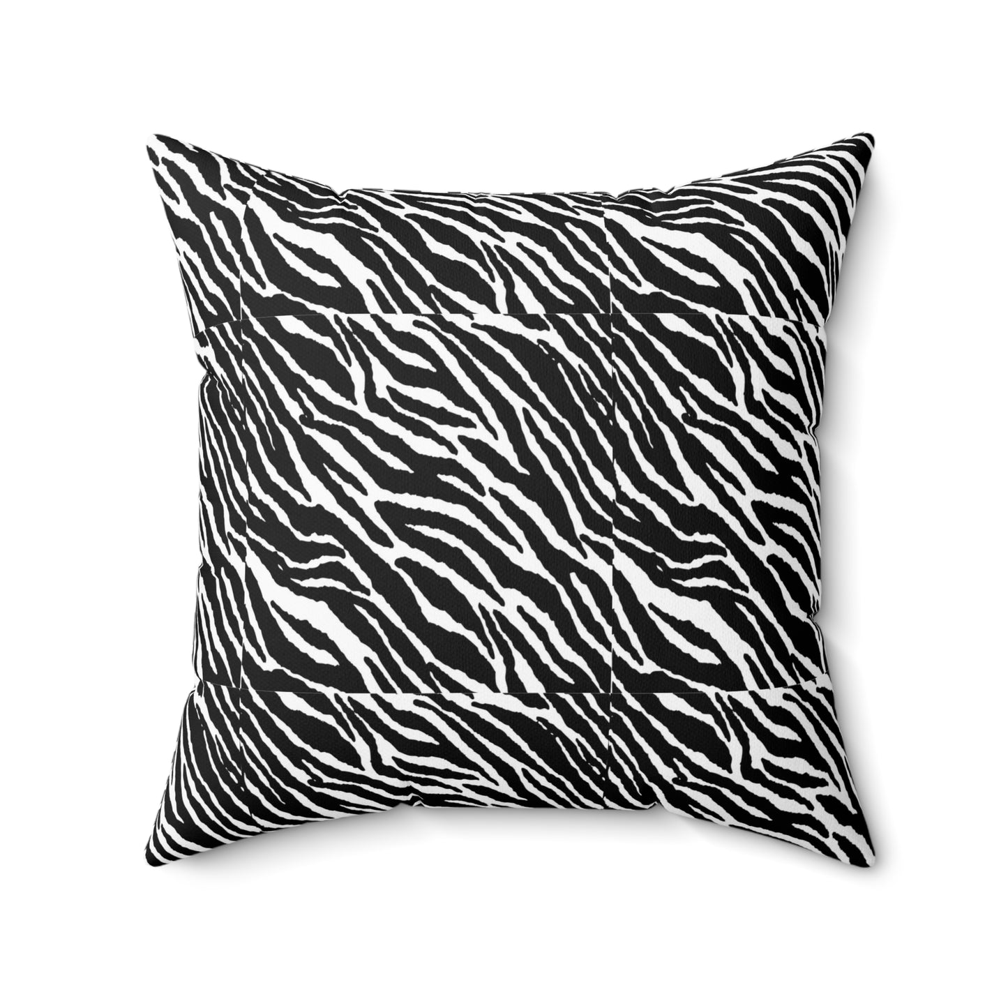 Zebra Style Square Pillow