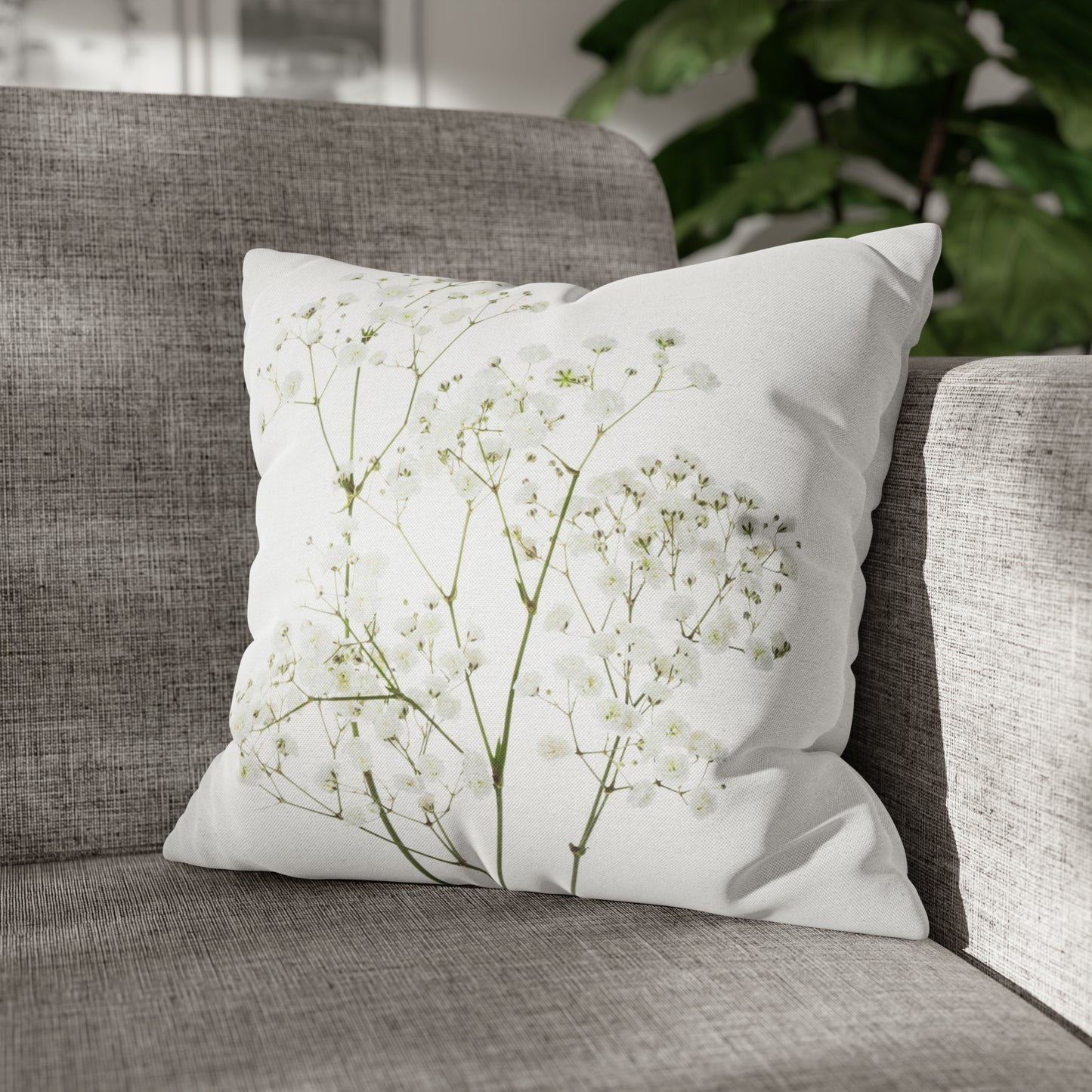 Flower Square Pillow