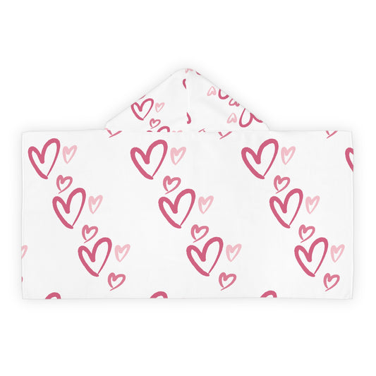 Youth Heartfull Hooded Towel