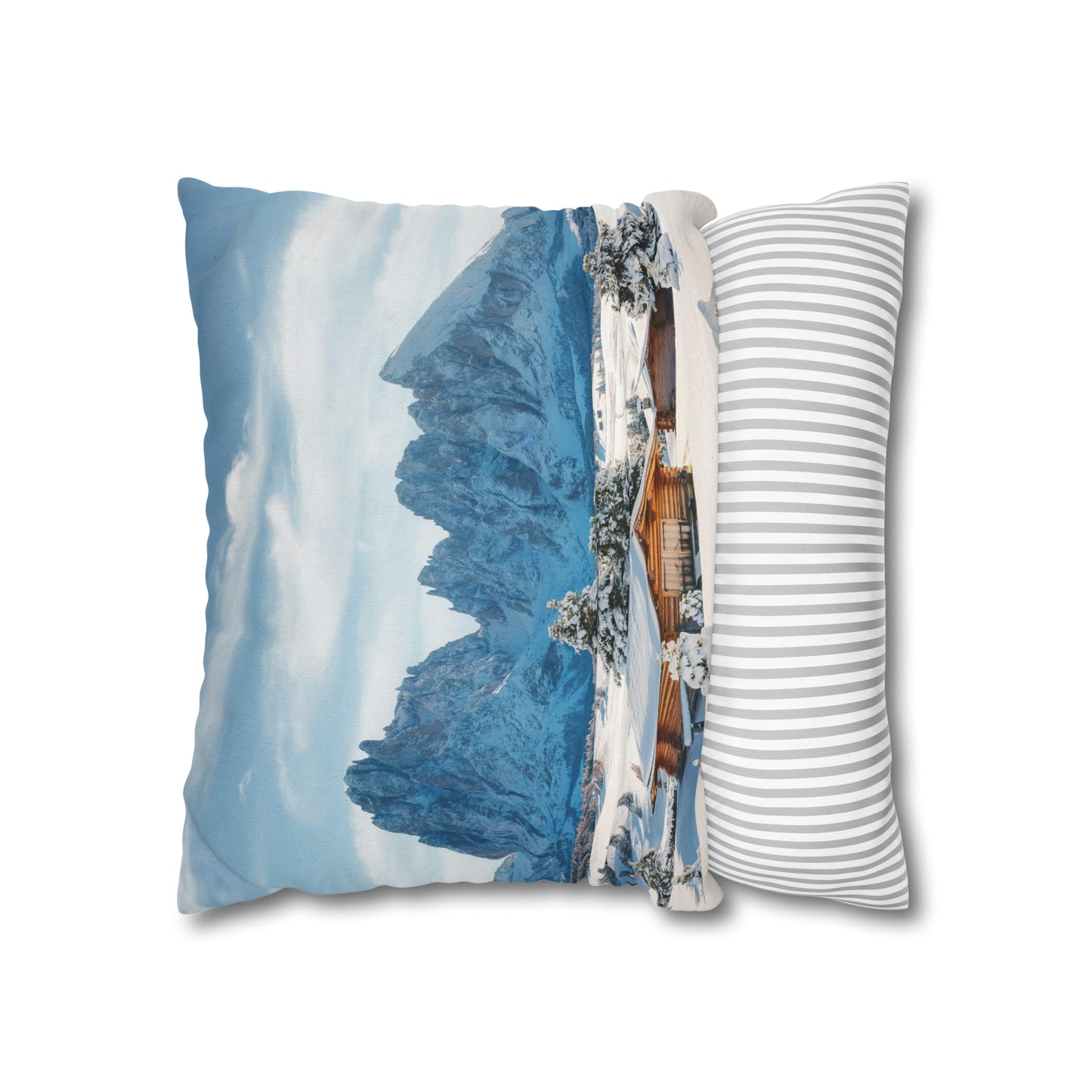 Winter House Pillow Case