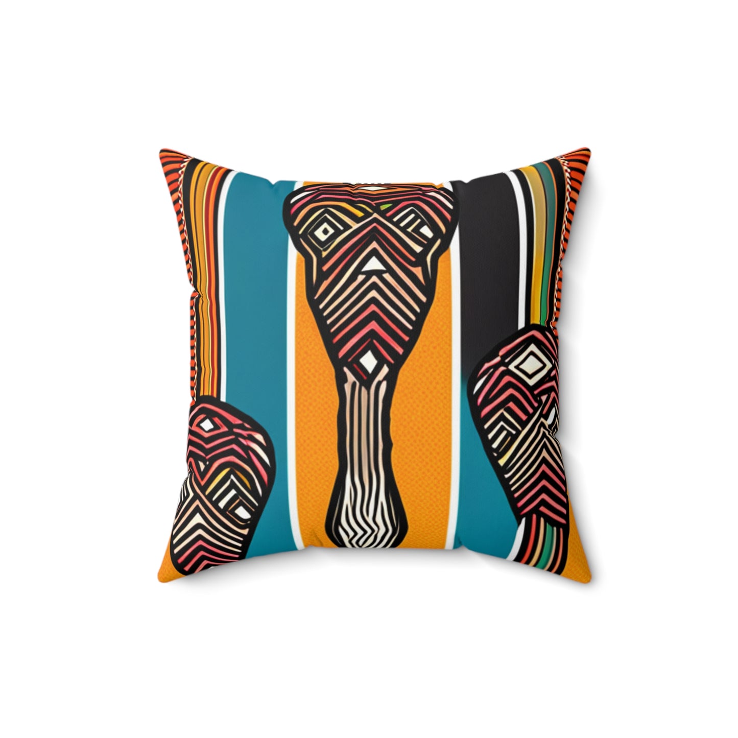 Spun Polyester Square Pillow