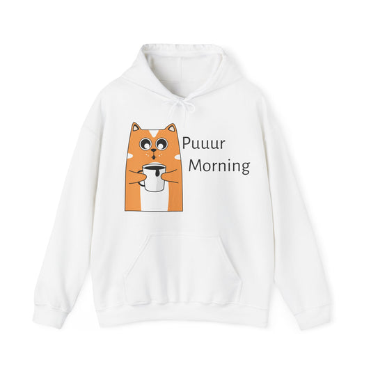 The Coffee Cat Hooded Sweatshirt