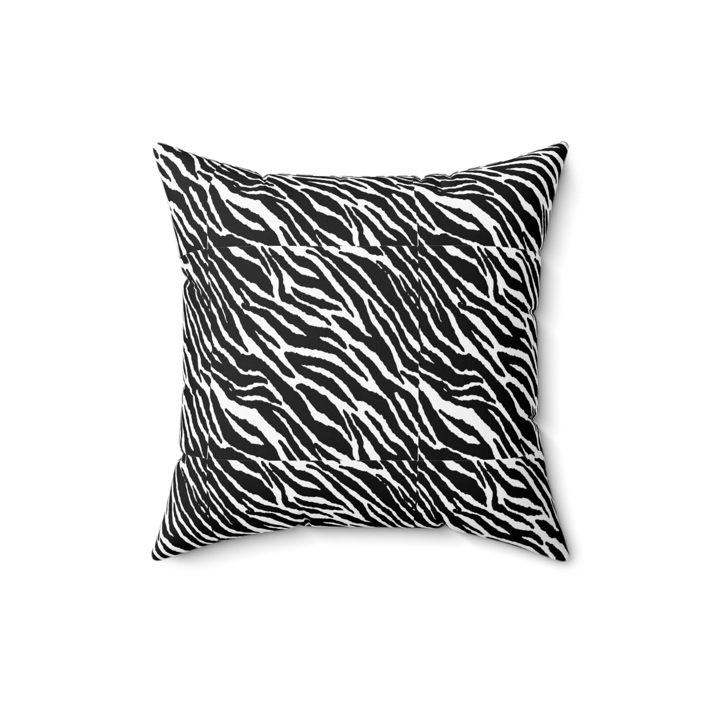 Zebra Style Square Pillow