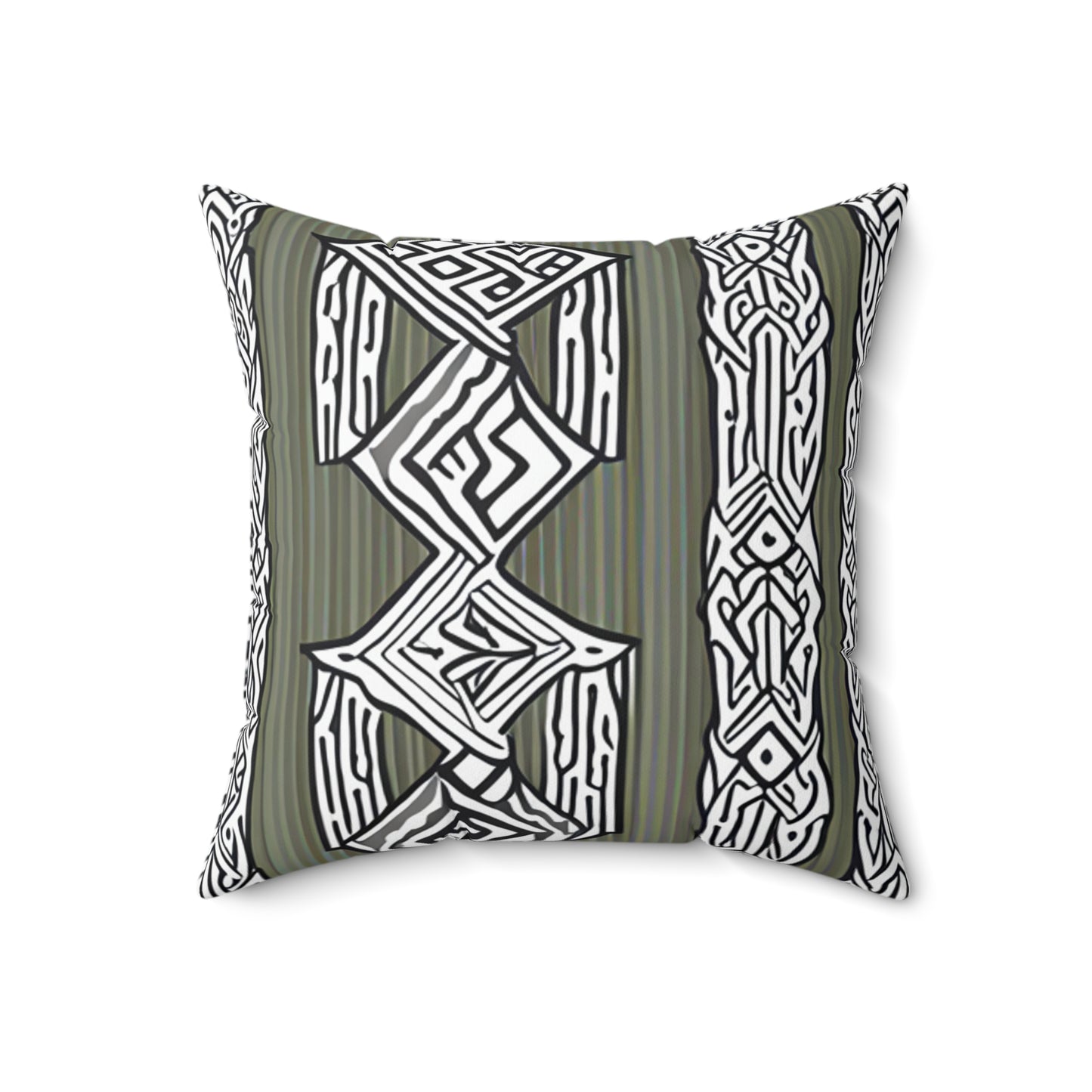 Faux Suede Square Pillow