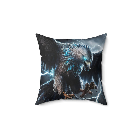 Square Pillow - Thunder Eagle Design