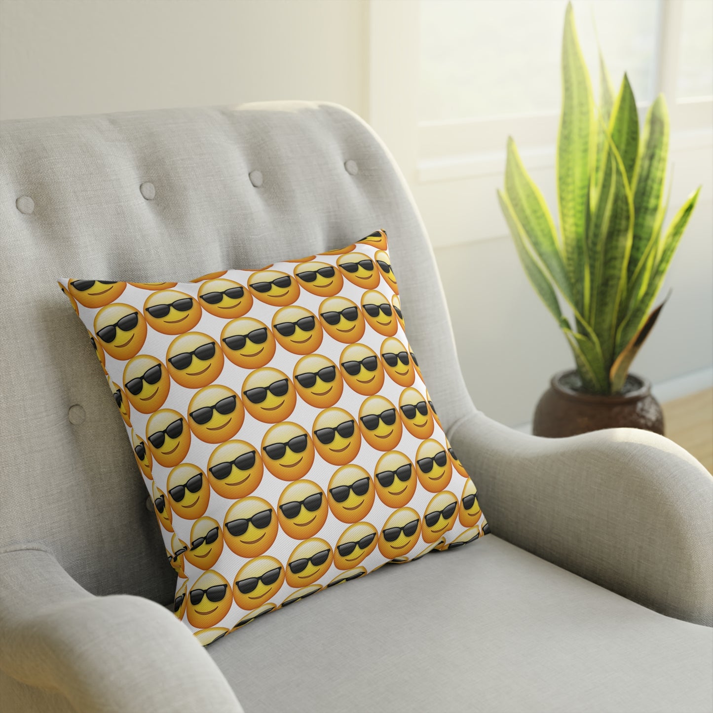 Emoji Shades Cushion