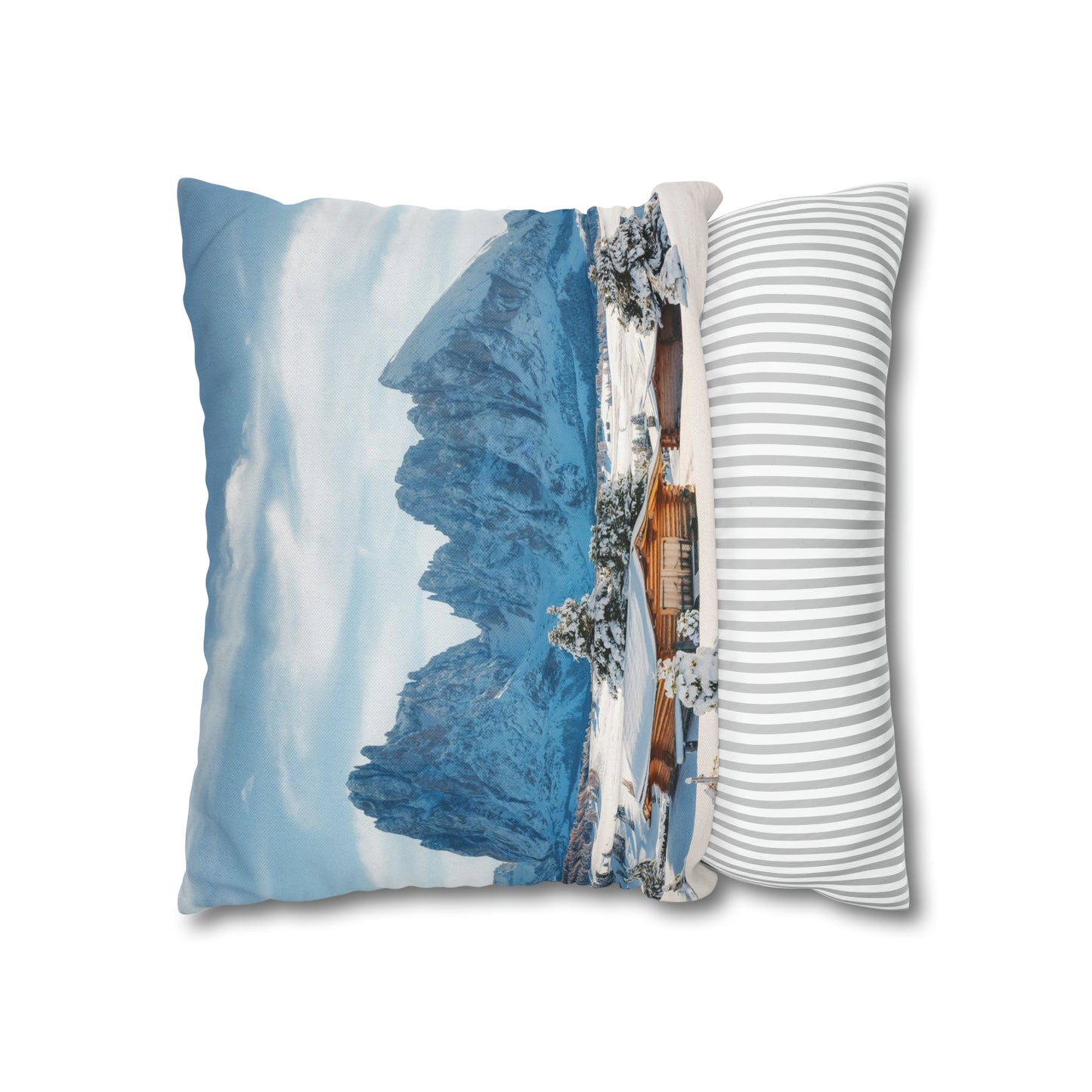 Winter House Pillow Case