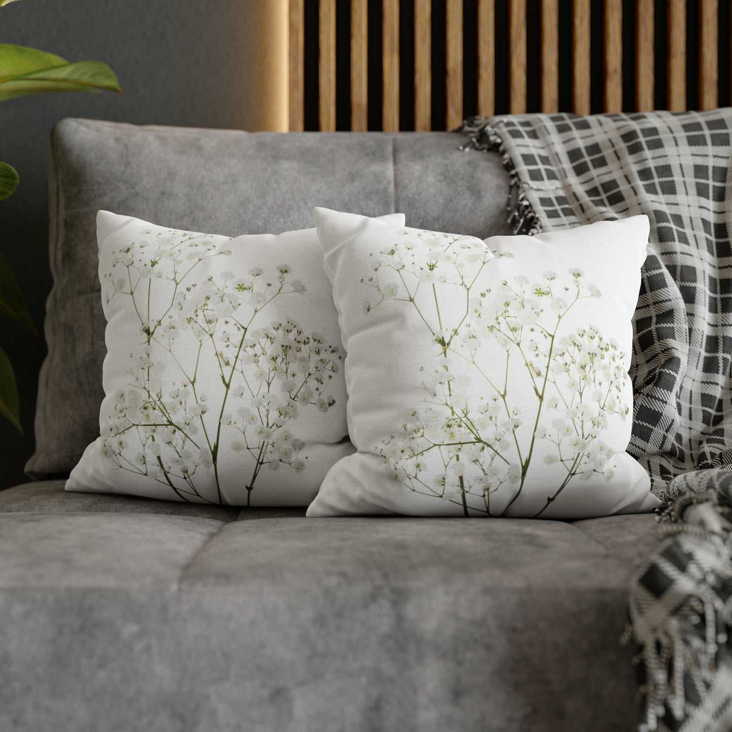 Flower Square Pillow