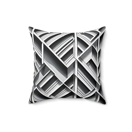 Spun Polyester Square Pillow