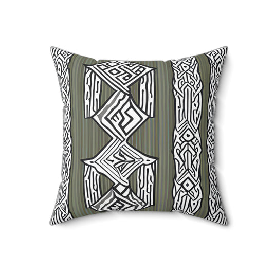 Spun Polyester Square Pillow