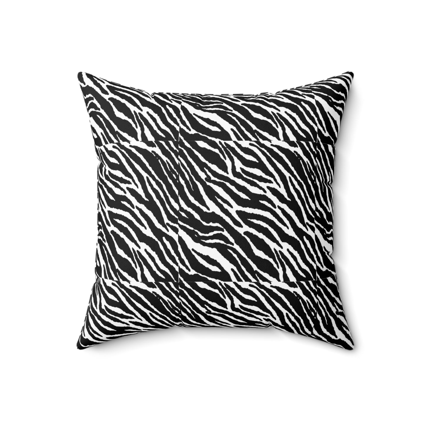 Zebra Style Square Pillow