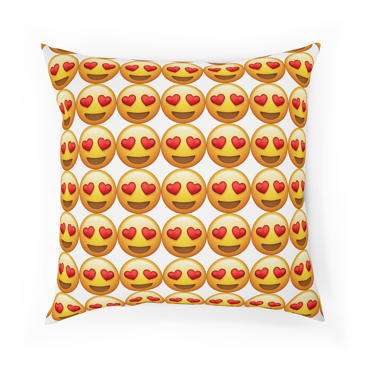 Emoji Heart Cushion