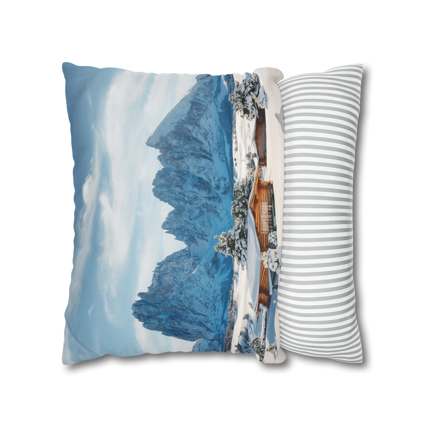 Winter House Pillow Case