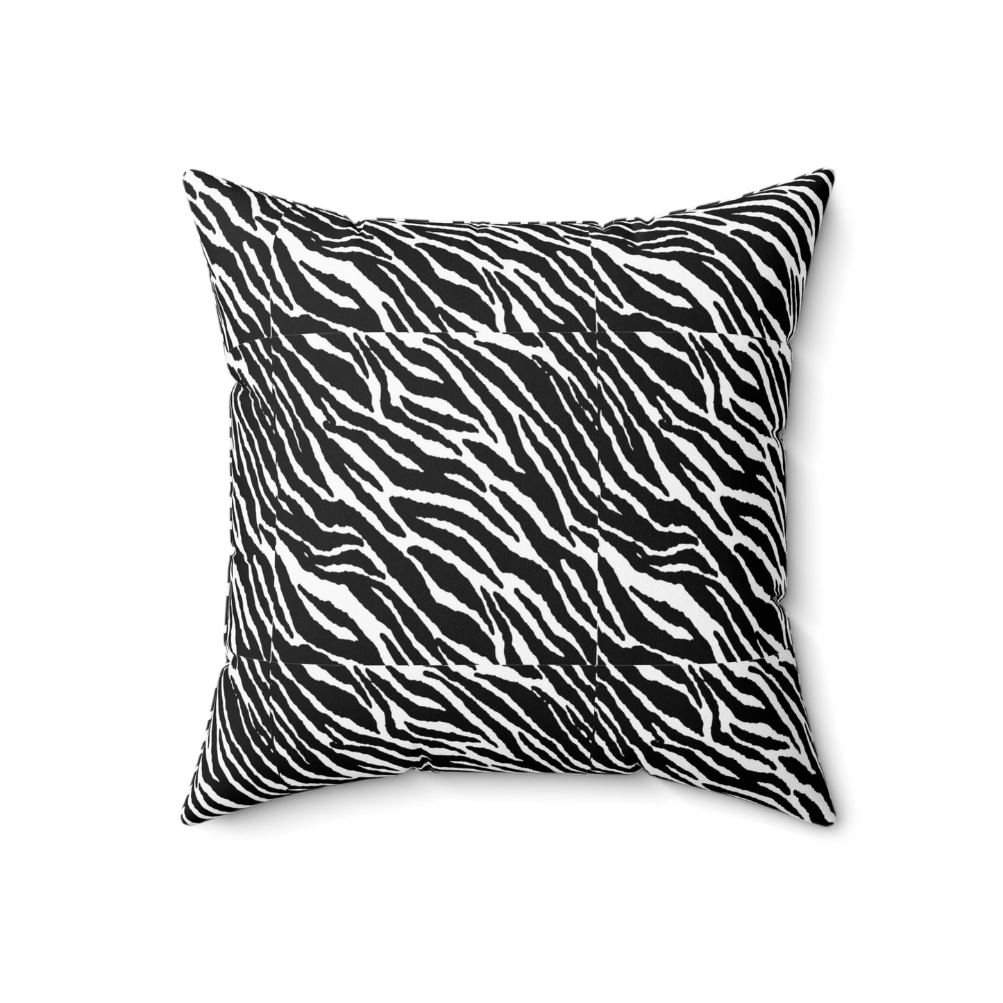 Zebra Style Square Pillow