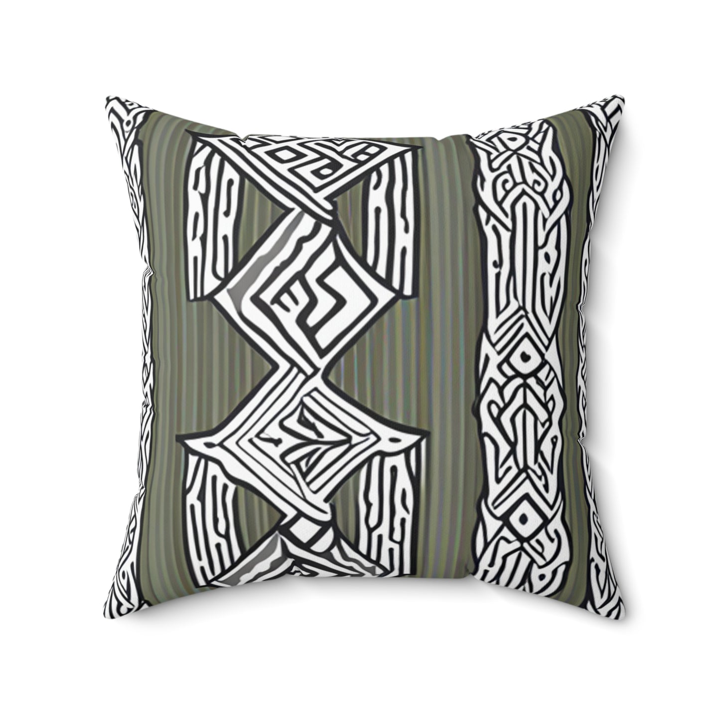 Faux Suede Square Pillow