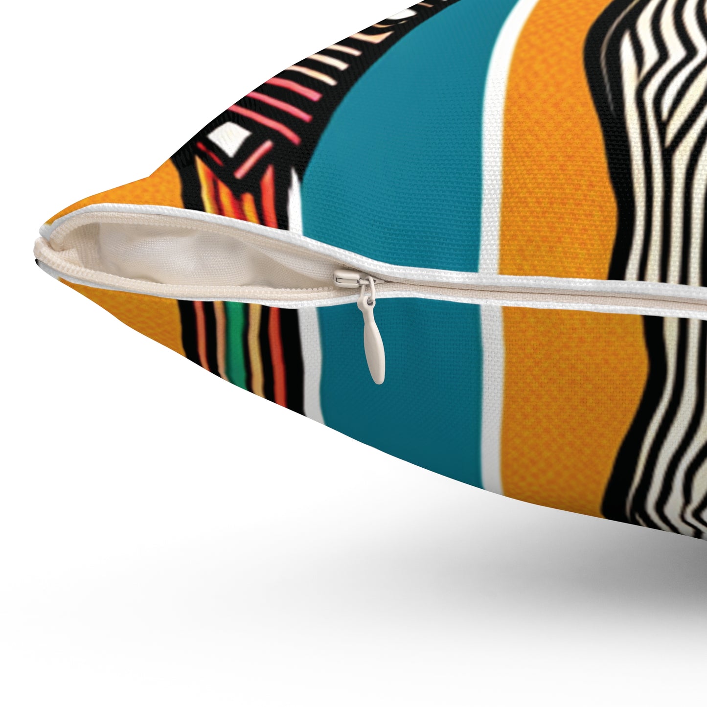 African Colours Square Pillow