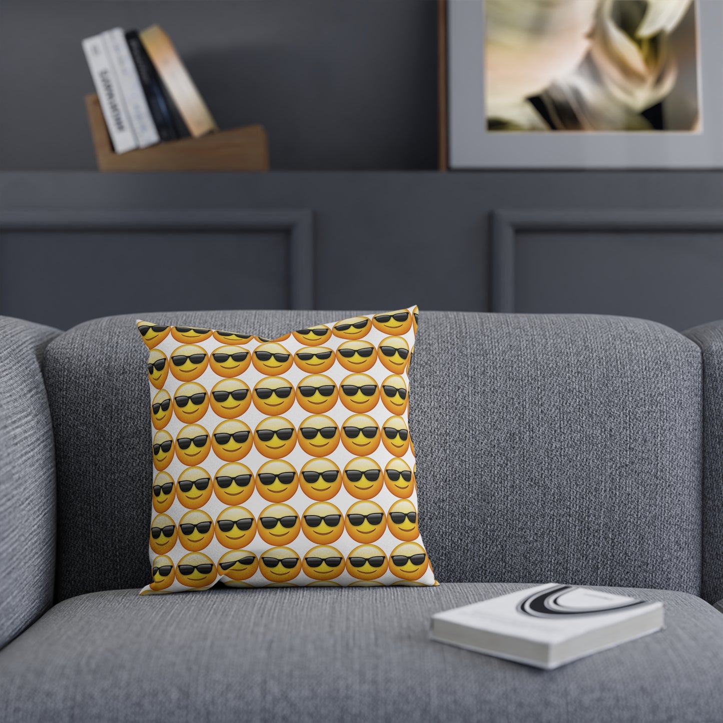 Emoji Shades Cushion