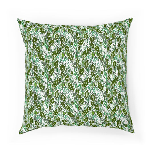 Green Leaf Cushion