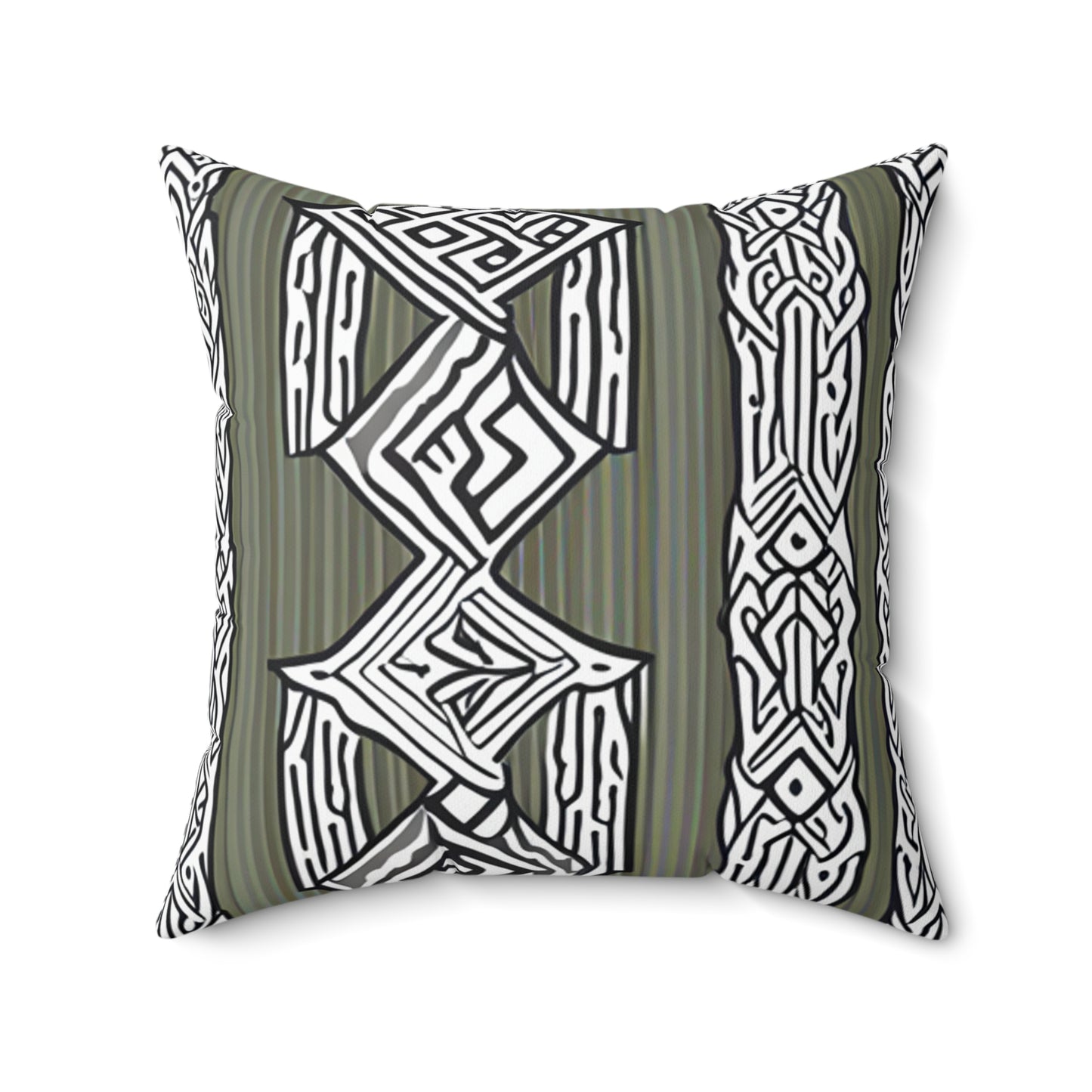 Faux Suede Square Pillow