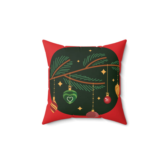 Square Pillow - Christmas Bells