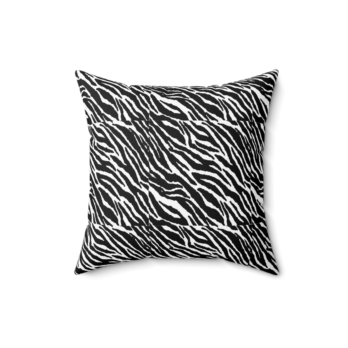 Zebra Style Square Pillow