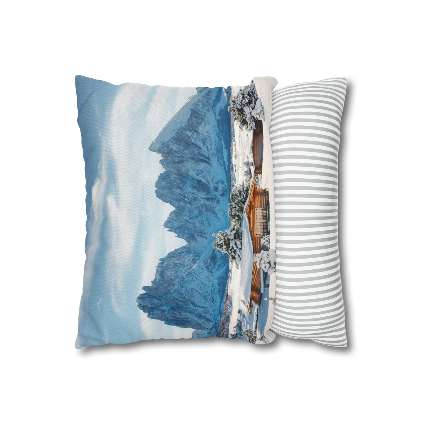 Winter House Pillow Case